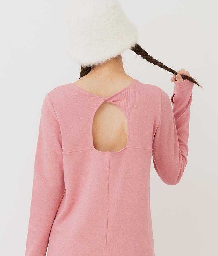 バックオープンクロスワンピース 797-9044