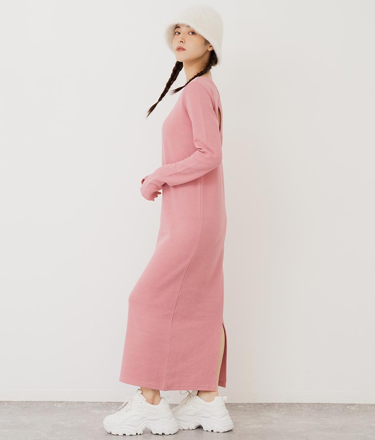 バックオープンクロスワンピース 797-9044