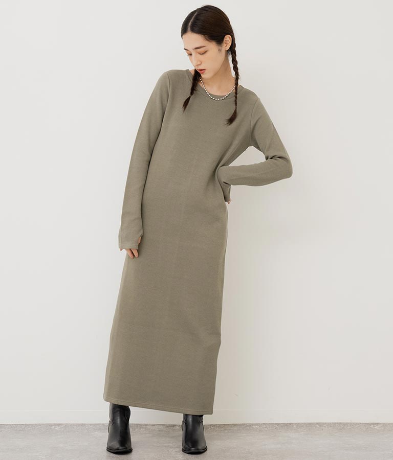 バックオープンクロスワンピース 797-9044