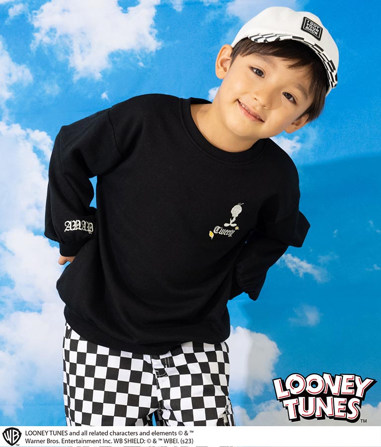 Tweetyコラボ/裏毛ビッグスウェットトレーナー【親子お揃い】 423-3170