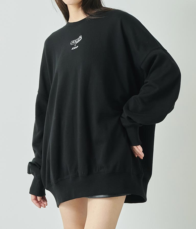 エルフ荒川 × ANAP コラボ GALMIND スウェット トレーナー 【ユニセックスアイテム】 793-9062
