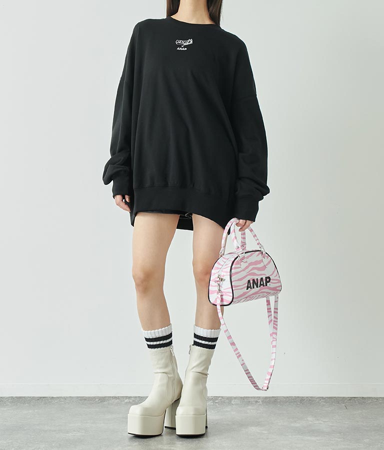 エルフ荒川 × ANAP コラボ GALMIND スウェット トレーナー 【ユニセックスアイテム】 793-9062