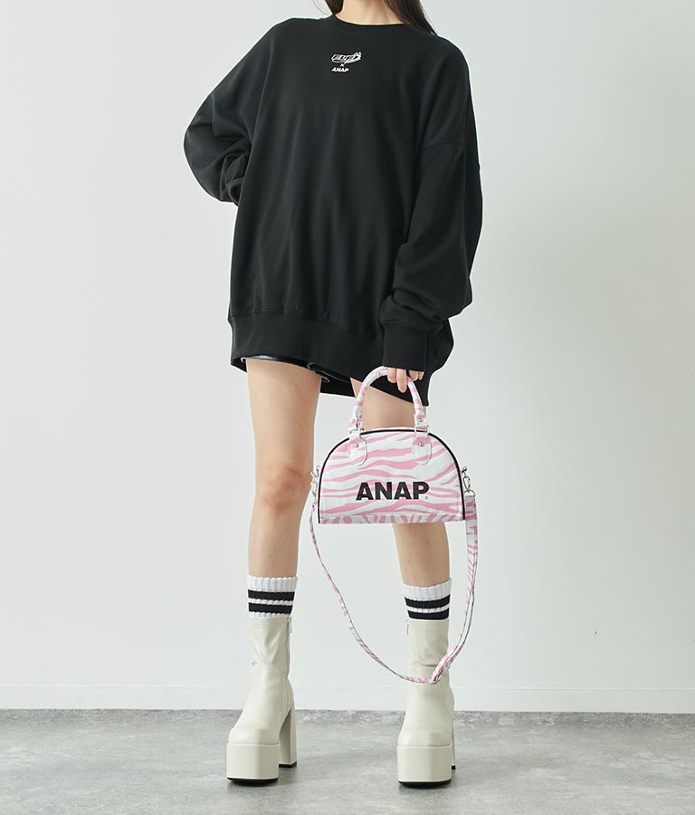 エルフ荒川 × ANAP コラボ GALMIND スウェット トレーナー 【ユニセックスアイテム】 793-9062
