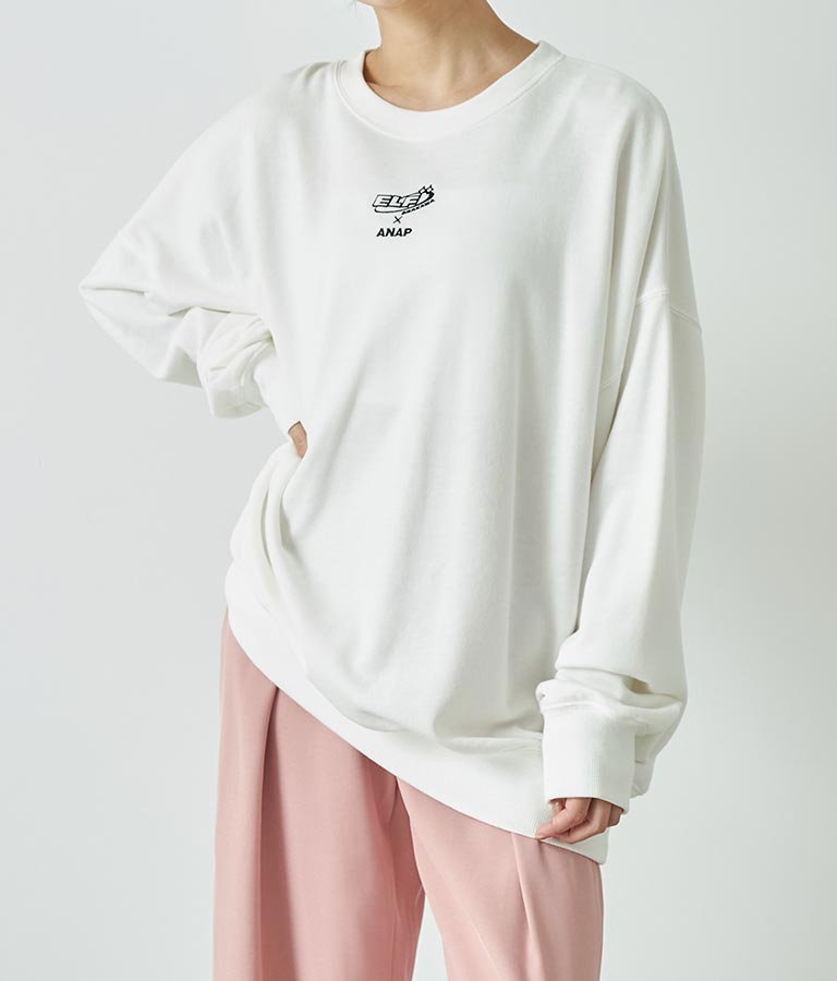 エルフ荒川 × ANAP コラボ GALMIND スウェット トレーナー 【ユニセックスアイテム】 793-9062