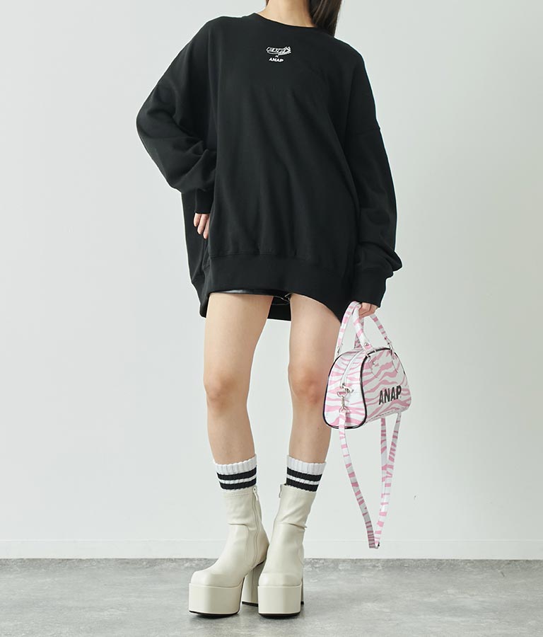 エルフ荒川 × ANAP コラボ GALMIND スウェット トレーナー 【ユニセックスアイテム】 793-9062