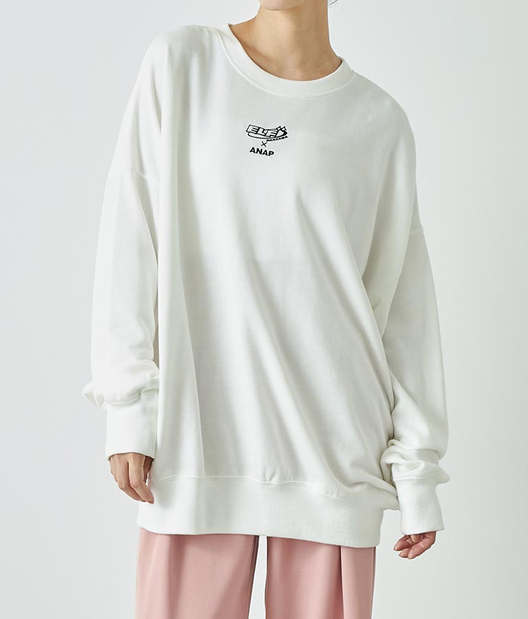 エルフ荒川 × ANAP コラボ GALMIND スウェット トレーナー 【ユニセックスアイテム】 793-9062
