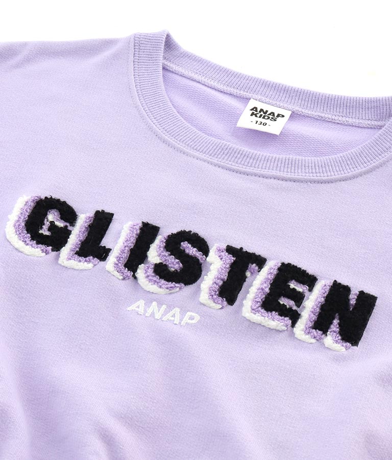 もこもこ刺繍ドッキングワンピース 427-3144