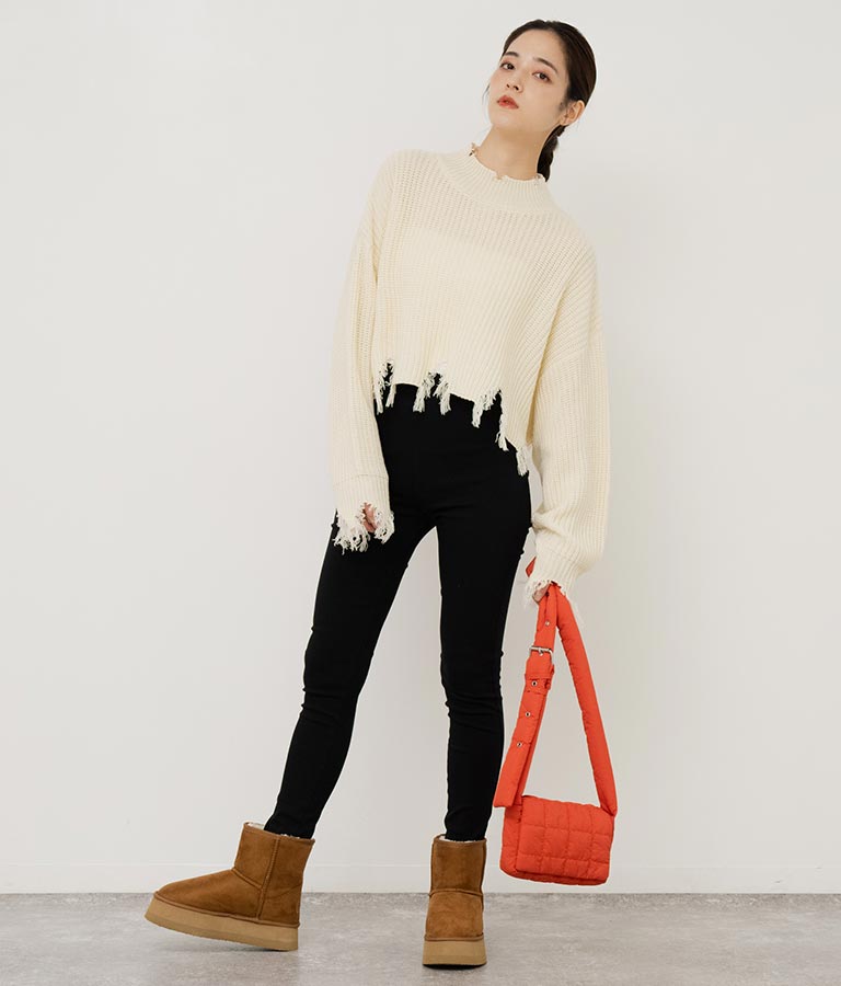 シンプル ストレッチ レギンス パンツ 792-7624