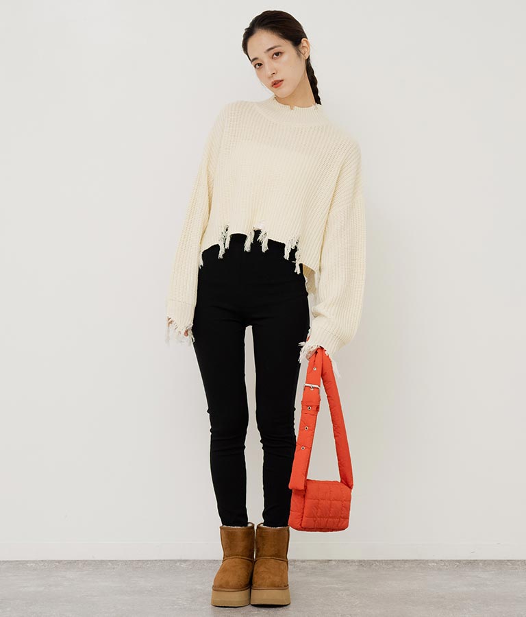 シンプル ストレッチ レギンス パンツ 792-7624