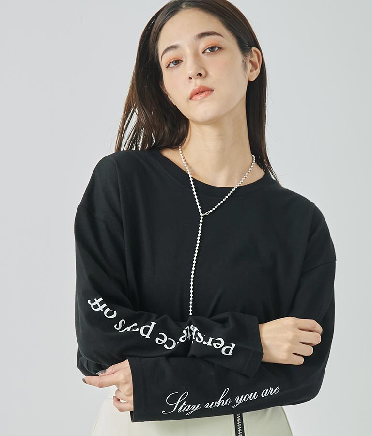 ボールロングチェーンネックレス 799-9047