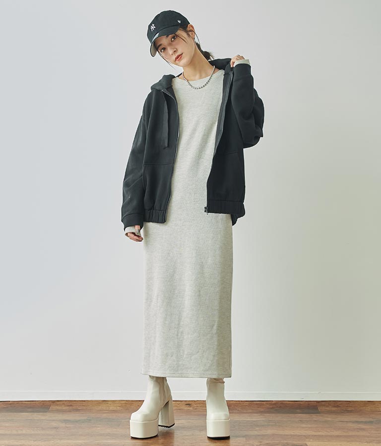 バックオープンクロスワンピース 797-9044