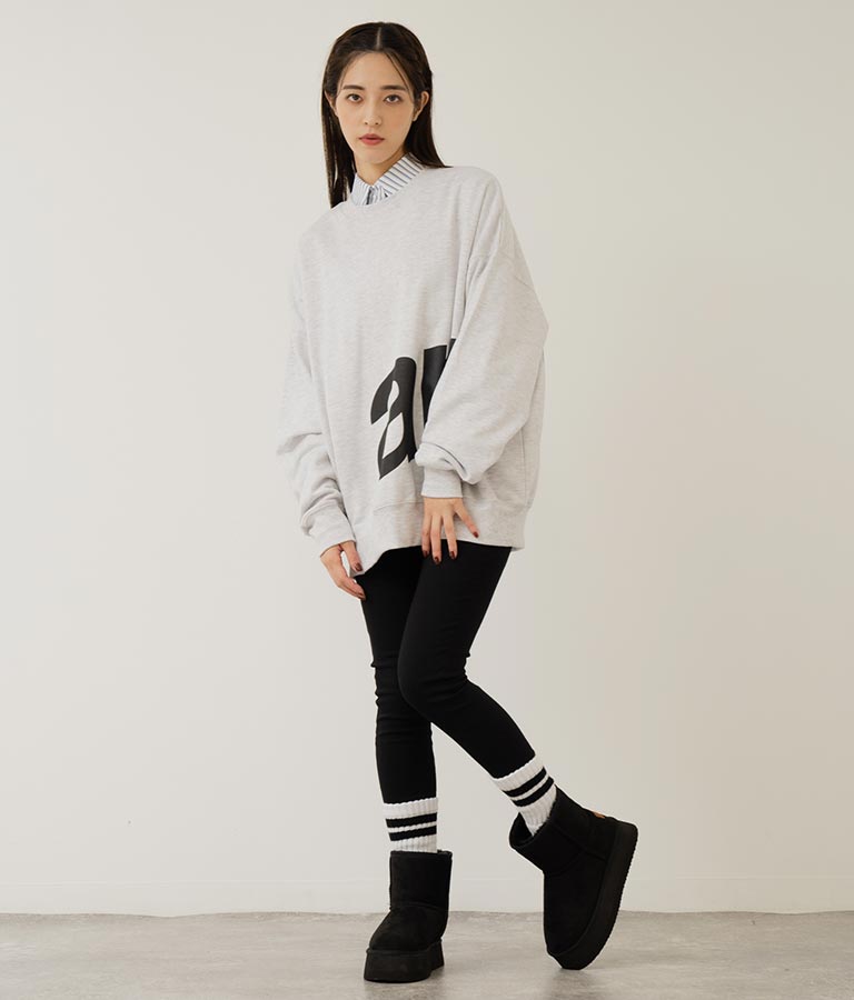 シンプル ストレッチ レギンス パンツ 792-7624