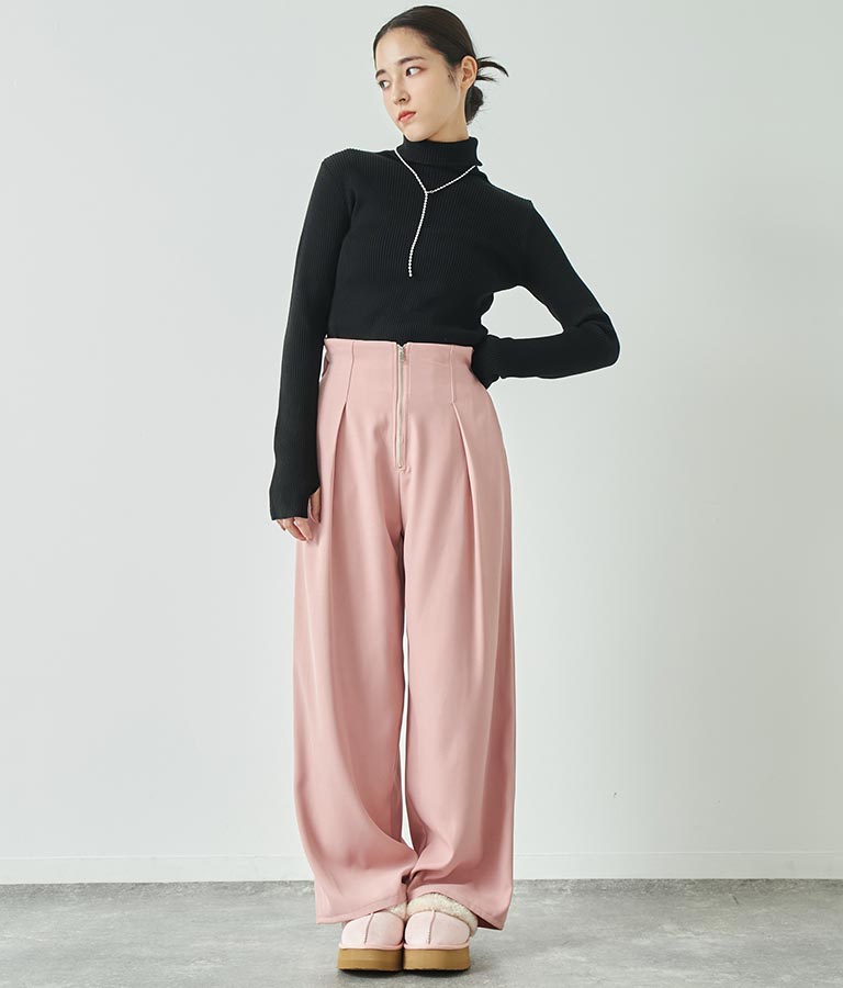 ZIP スラックス パンツ 152-5513