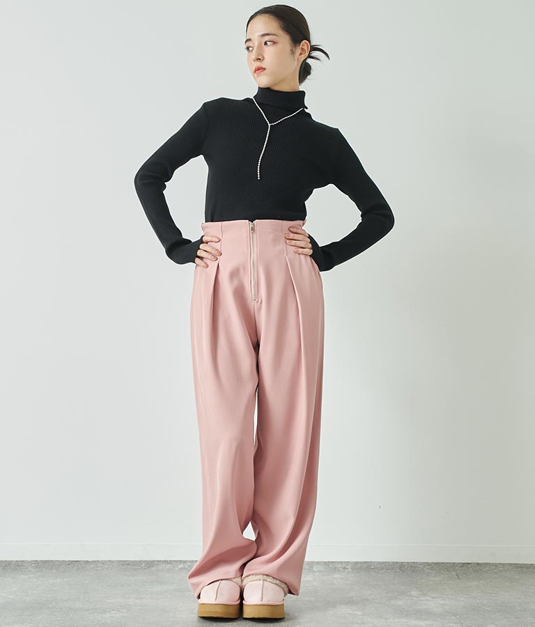 ZIP スラックス パンツ 152-5513