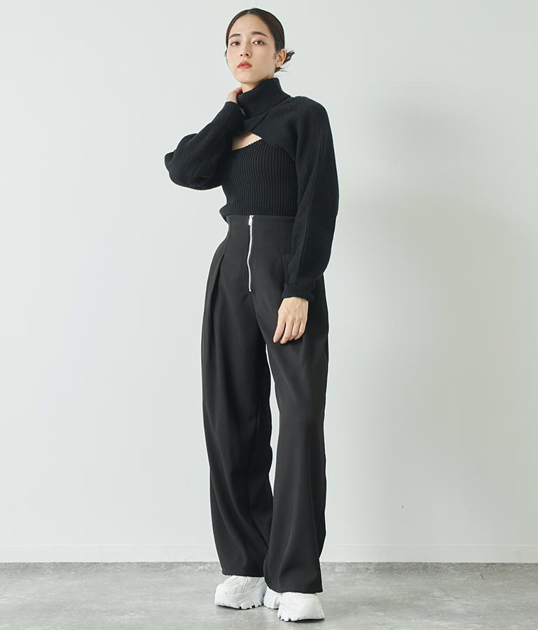 ZIP スラックス パンツ 152-5513