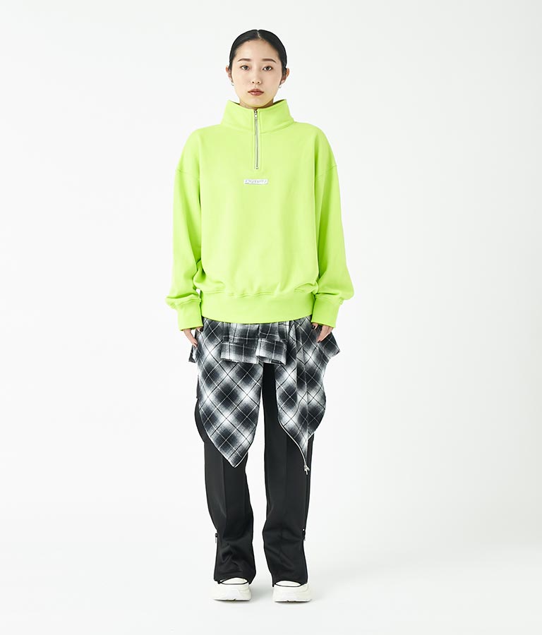 ハーフジップ プルオーバー 30-3109