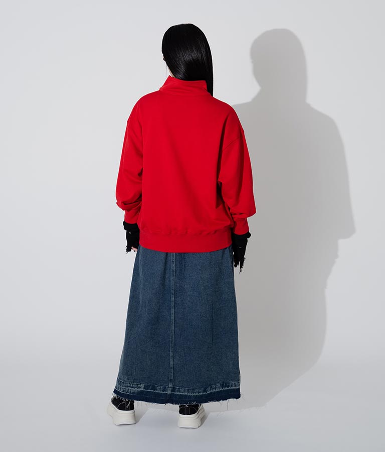 ハーフジップ プルオーバー 30-3109