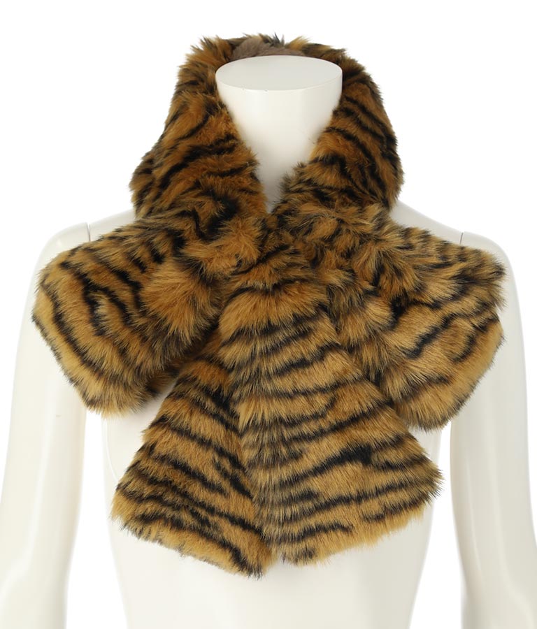 Casselini リボンアニマルファー ティペット 529-6775