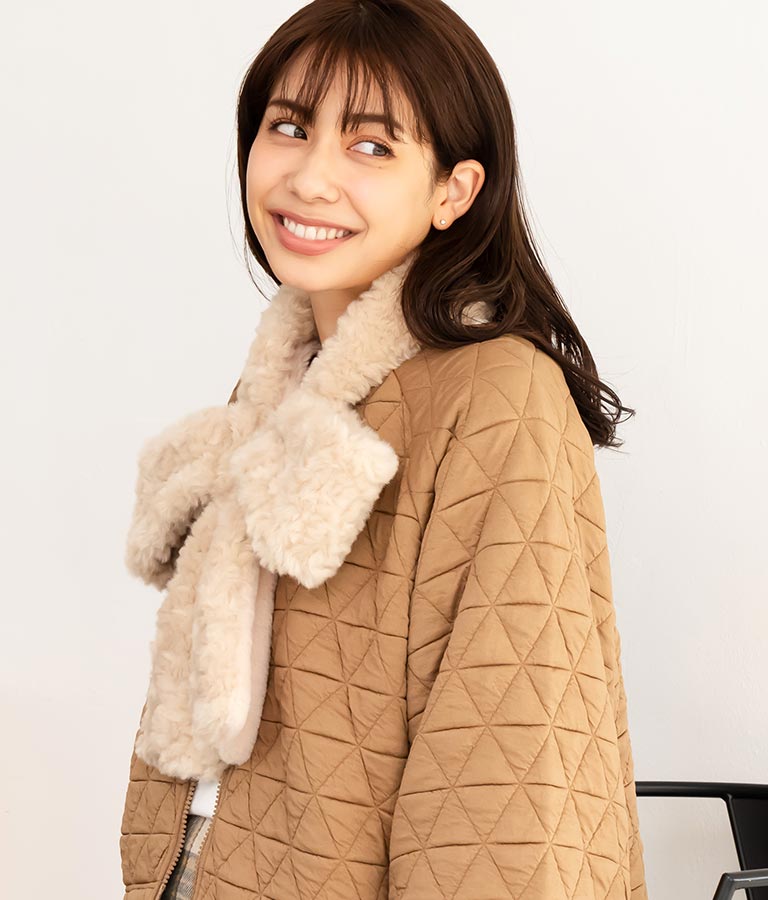 Casselini リボンファー ティペット 529-6776