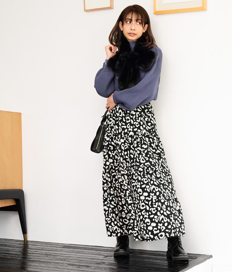 Casselini リボンファー ティペット 529-6776
