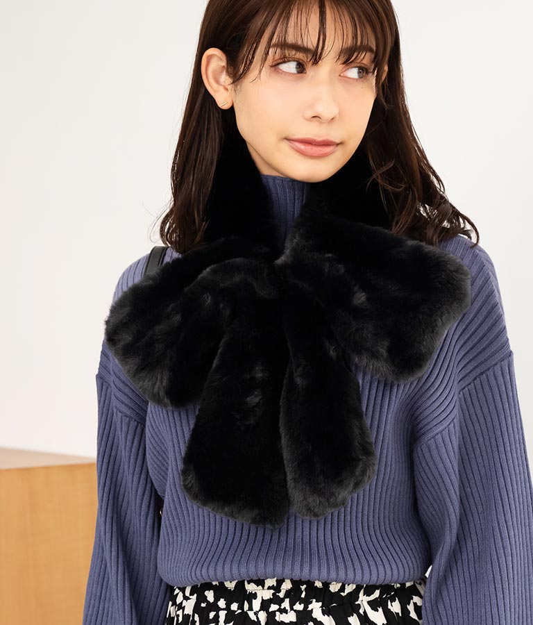 Casselini リボンファー ティペット 529-6776