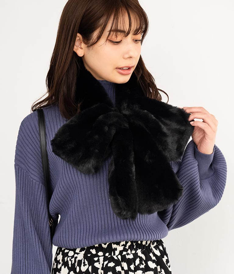Casselini リボンファー ティペット 529-6776