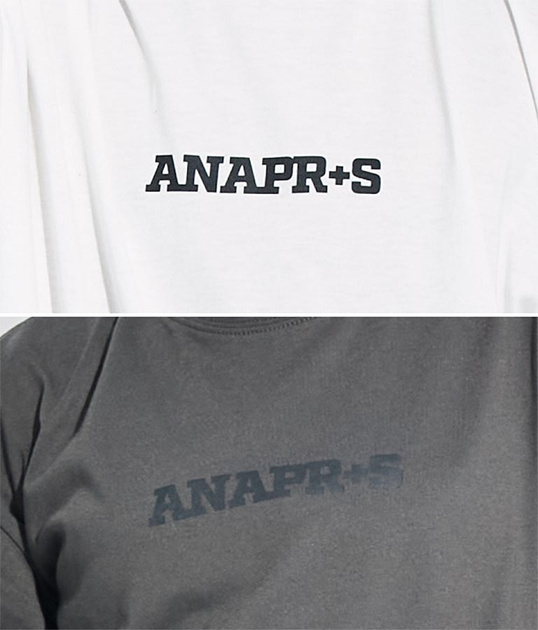 R+S ハーフジップ 裏毛 ベスト × ロングTシャツ セット 918-7355