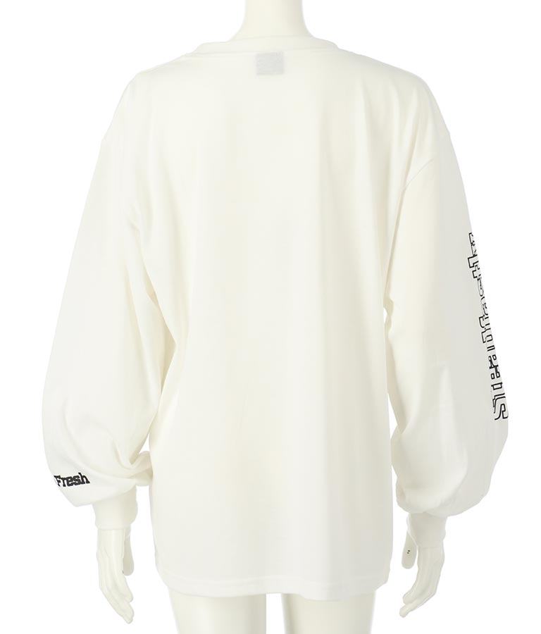 R+S ハーフジップ 裏毛 ベスト × ロングTシャツ セット 918-7355