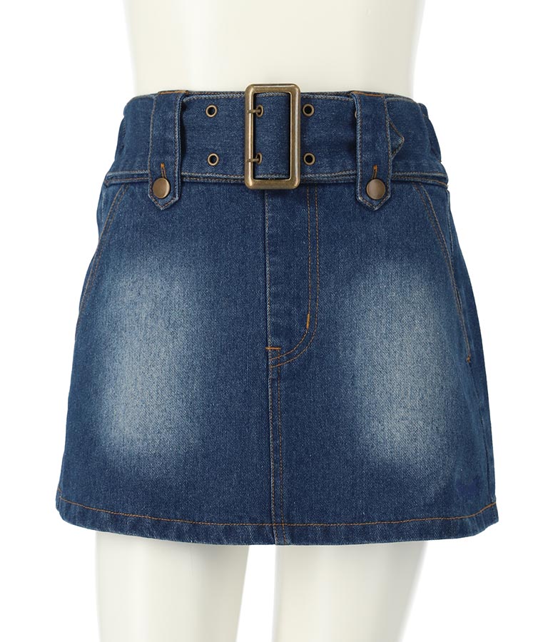 ベルト付き ミニスカート 911-7344