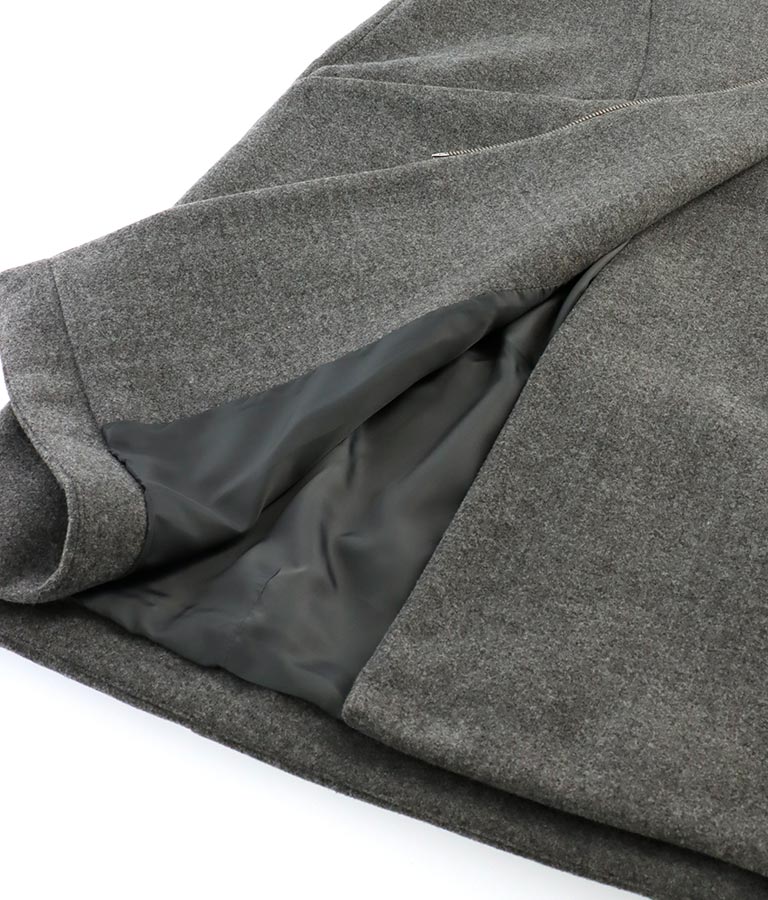 ウールタッチ フーディー コート 496-2559