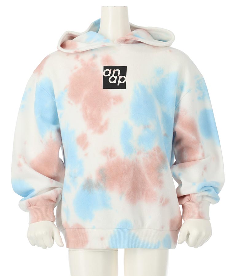 anap ボックス ロゴ 裏毛 スウェット パーカー 【ジュニアお揃い】 【親子お揃い】 423-3181