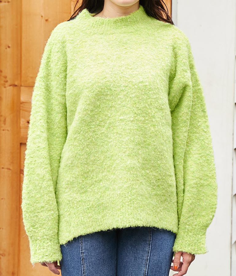 リングボアニットプルオーバー 523-6699