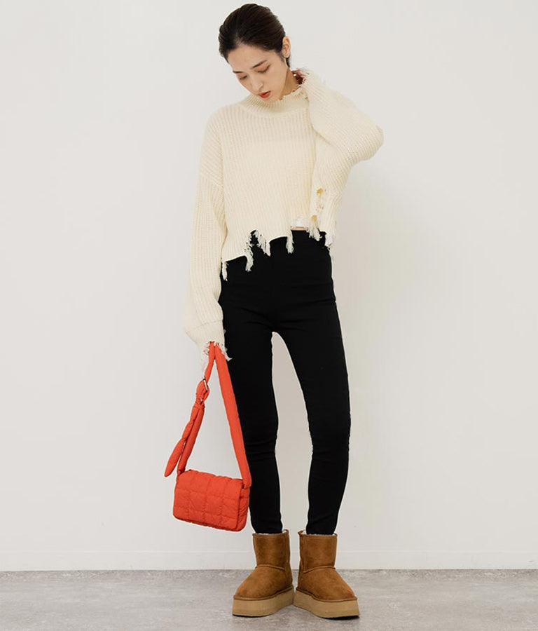 シンプル ストレッチ レギンス パンツ 792-7624