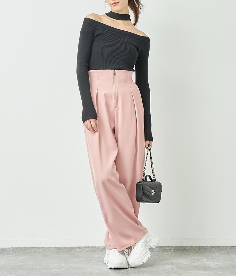 ZIP スラックス パンツ 152-5513