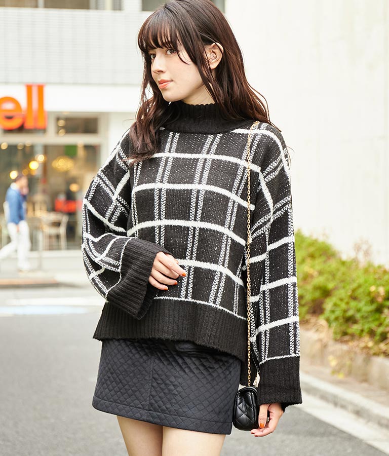 キルティング ミニスカート 521-6793