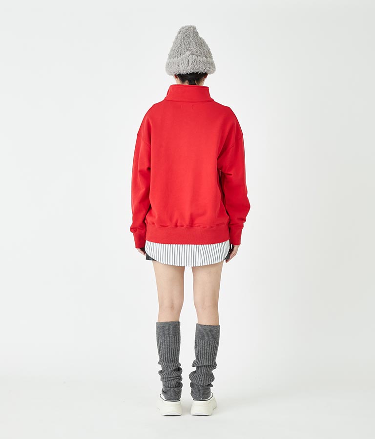 ハーフジップ プルオーバー 30-3109