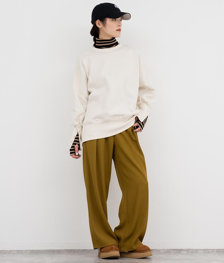 ZIP スラックス パンツ 152-5513