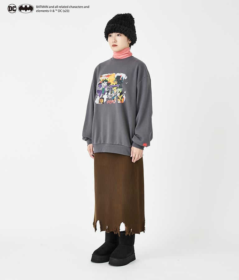 【ANLIBERTY ANAP BATMANコラボ】アートプリント スウェット トレーナー 30-3114