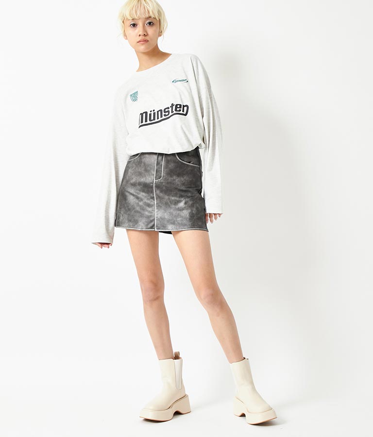 サイドゴア 厚底 ブーツ 799-9097