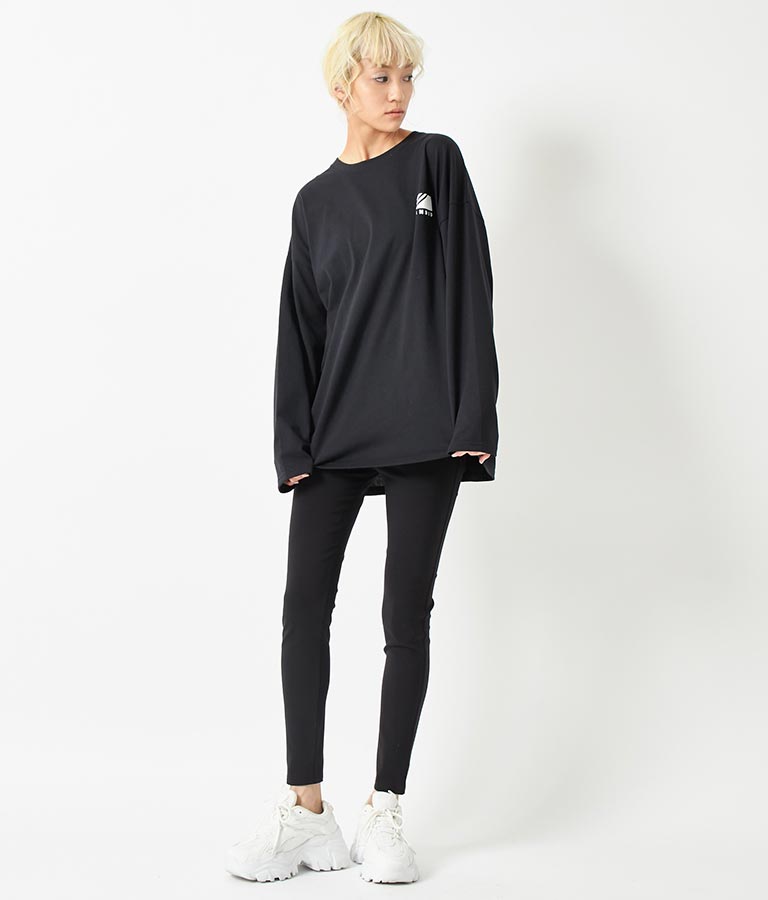 シンプル ストレッチ レギンス パンツ 792-7624