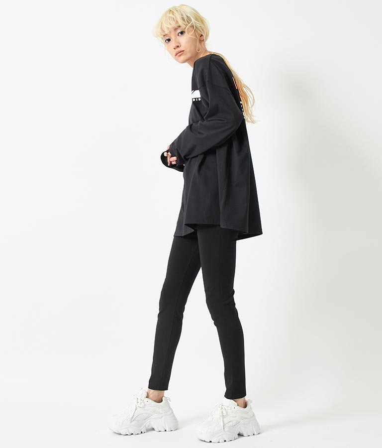 シンプル ストレッチ レギンス パンツ 792-7624