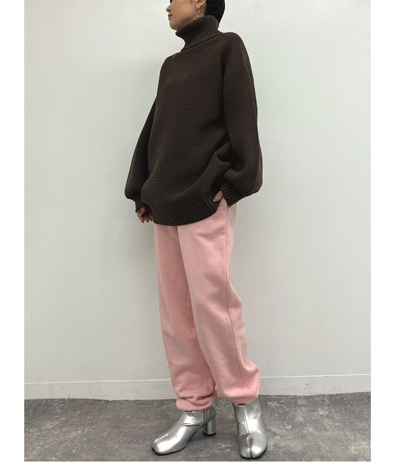 オーバーサイズ タートルネック モチモチ ニット トップス 793-8961