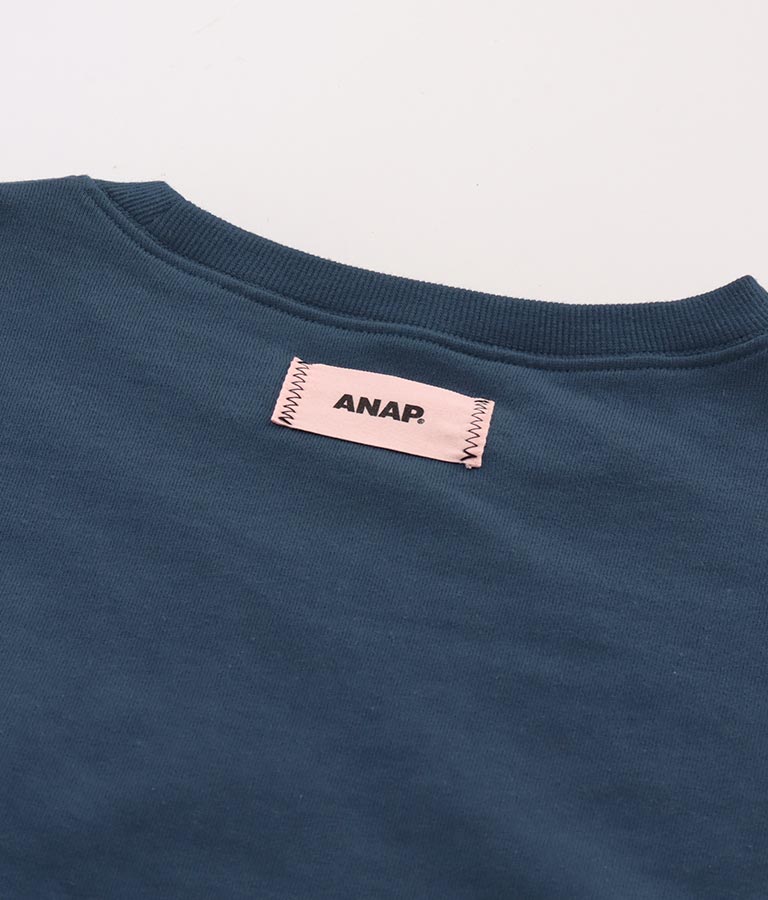 パワーパフ ガールズ ANAP コラボ スウェット トレーナー クロップド丈 裏毛 793-9150