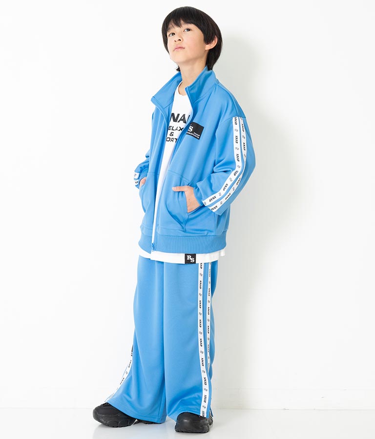 R+S【リラスポ】吸水速乾加工 ジャージ ブルゾン (ユニセックス アイテム) 914-7399