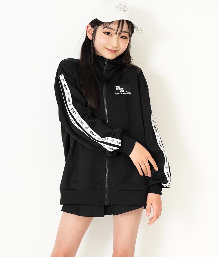 R+S【リラスポ】吸水速乾加工 ジャージ ブルゾン (ユニセックス アイテム) 914-7399