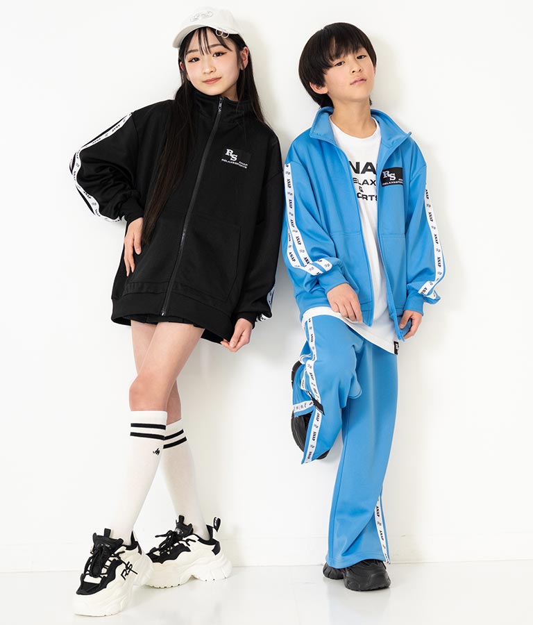 R+S【リラスポ】吸水速乾加工 ジャージ ブルゾン (ユニセックス アイテム) 914-7399