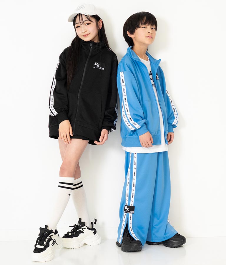 R+S【リラスポ】吸水速乾加工 ジャージ ブルゾン (ユニセックス アイテム) 914-7399