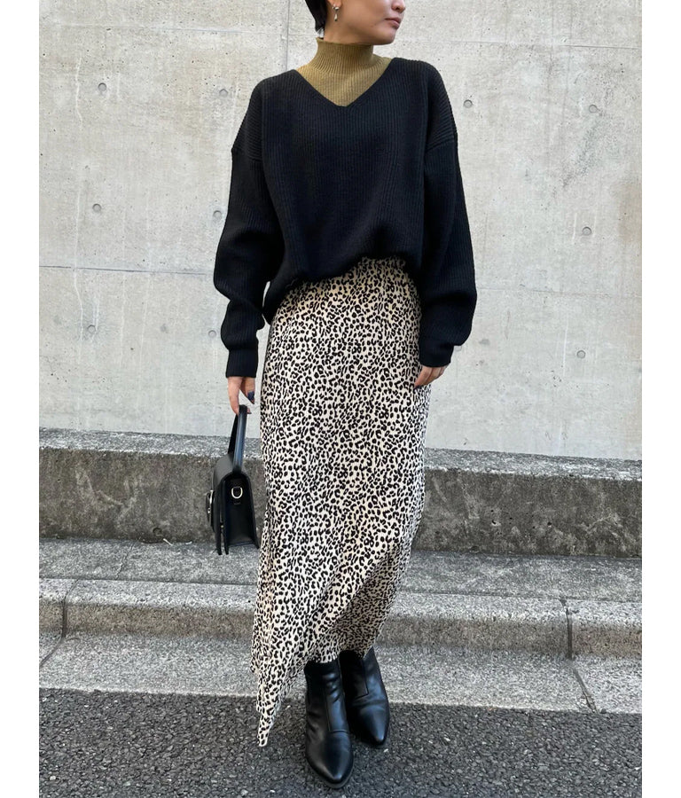 バイカラー アンサンブル ニット セット 158-5530