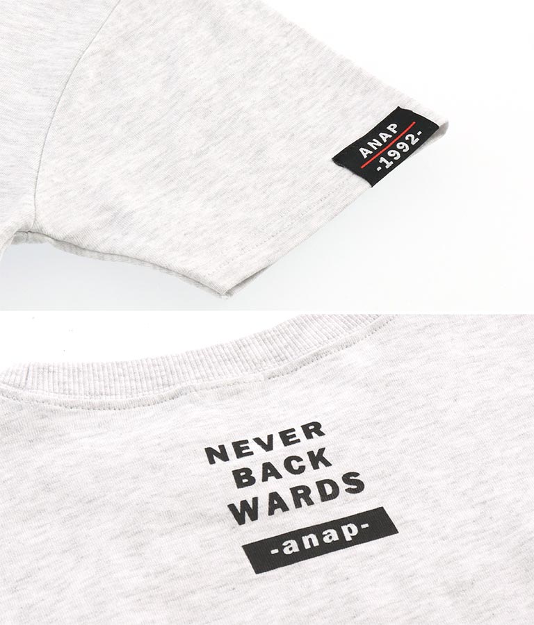 バンダナプリント レイヤード風 Tシャツ 423-3233