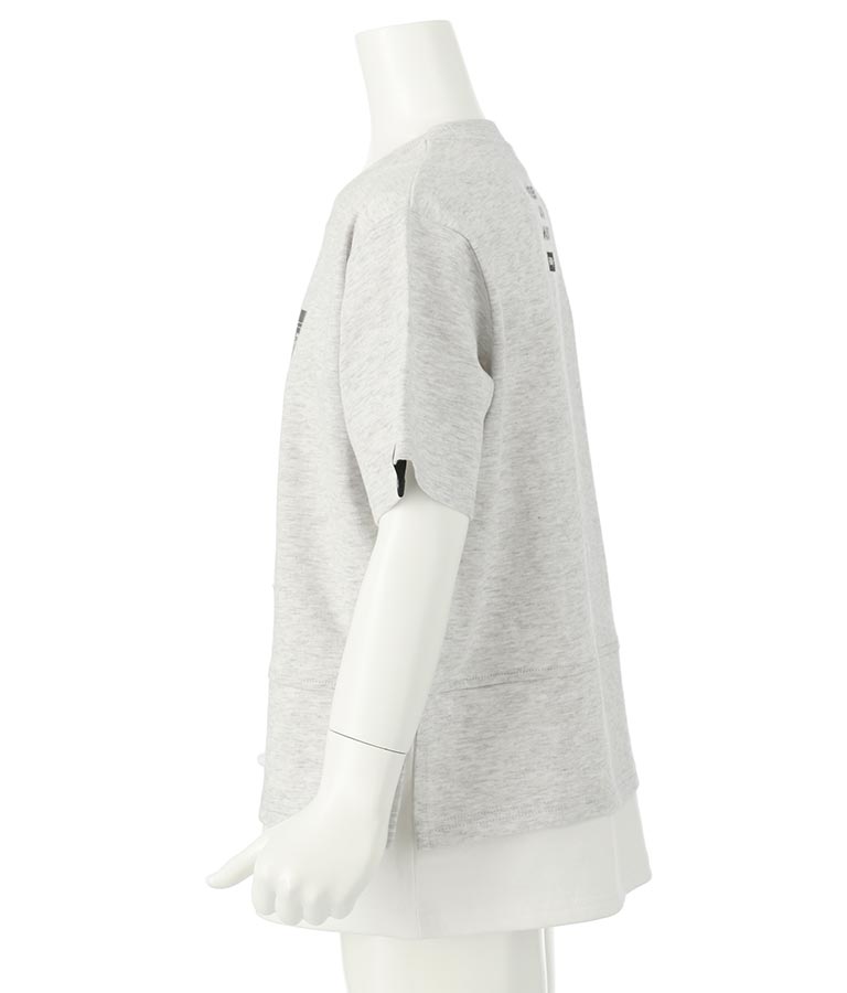 バンダナプリント レイヤード風 Tシャツ 423-3233